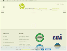 Tablet Screenshot of kurier-service.com